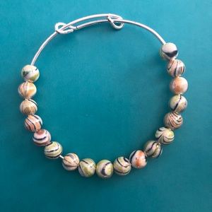 Adjustable Beaded Bangle